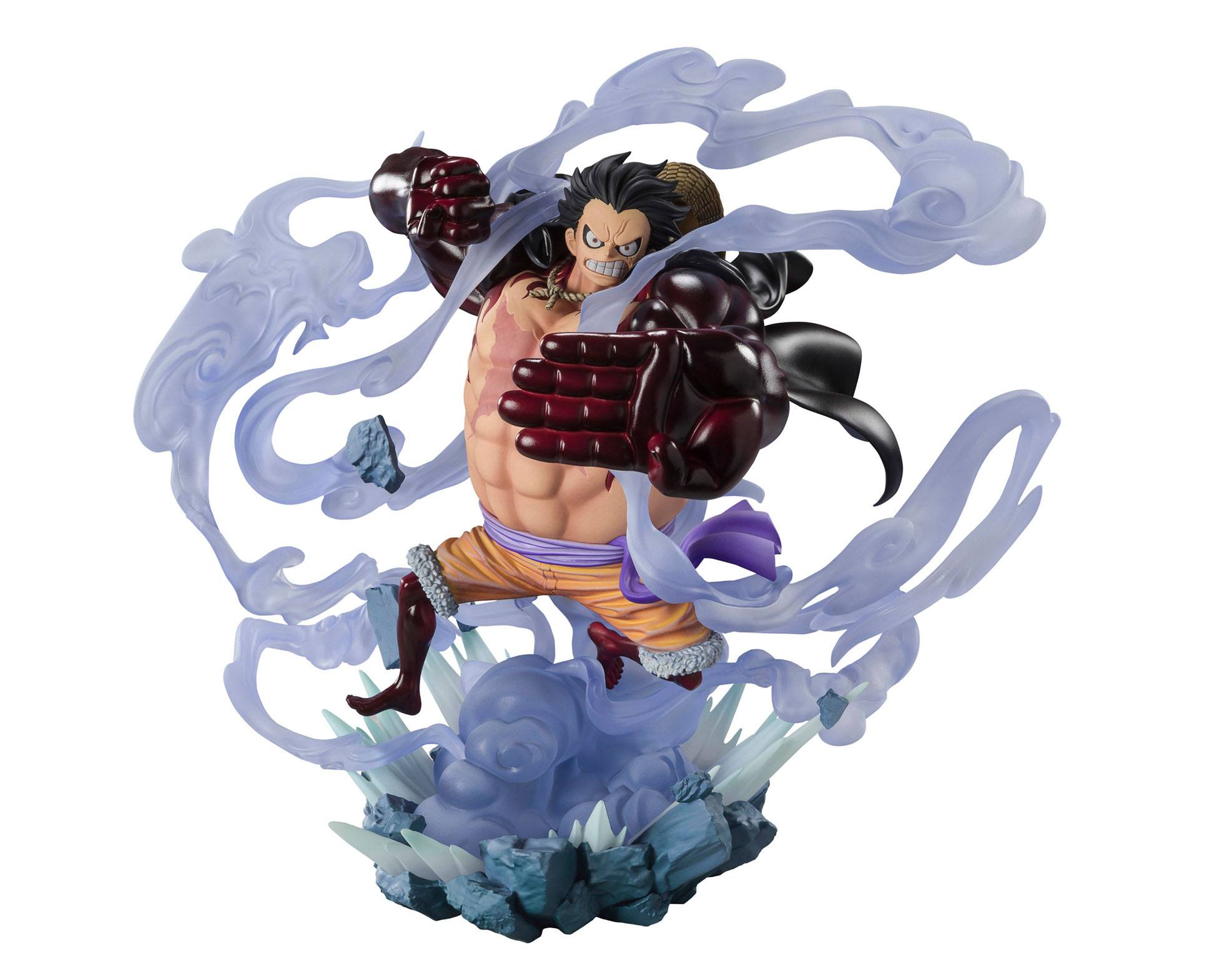 One Piece FiguartsZERO PVC Figur Extra Battle Monkey D. Luffy Gear 4 – Onigashima Bandai Tamashii Nations