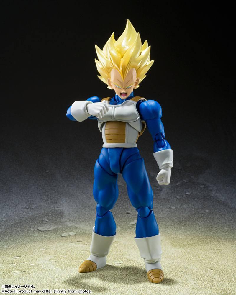 Dragon Ball Z S.H. Figuarts Action Figur Super Saiyan Vegeta (Awakened Super Saiyan Blood) 14 cm Bandai Tamashii Nations