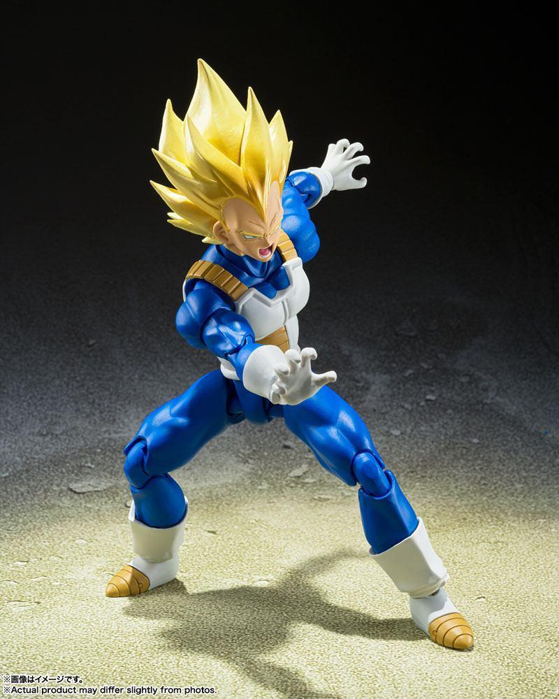 Dragon Ball Z S.H. Figuarts Action Figur Super Saiyan Vegeta (Awakened Super Saiyan Blood) 14 cm Bandai Tamashii Nations