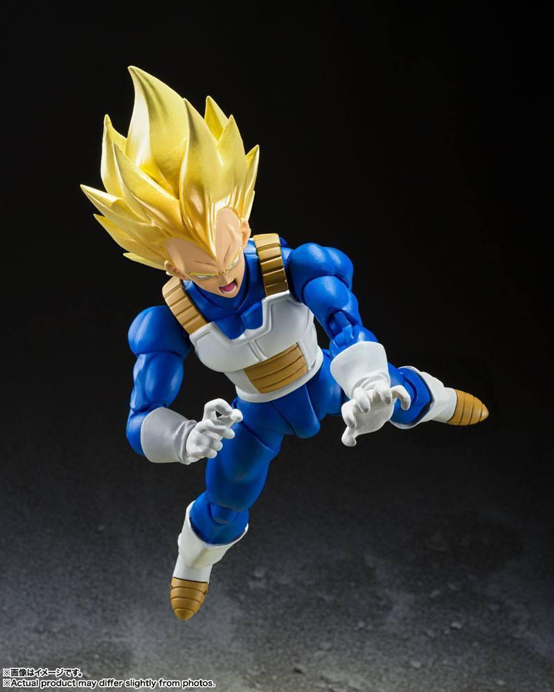 Dragon Ball Z S.H. Figuarts Action Figur Super Saiyan Vegeta (Awakened Super Saiyan Blood) 14 cm Bandai Tamashii Nations