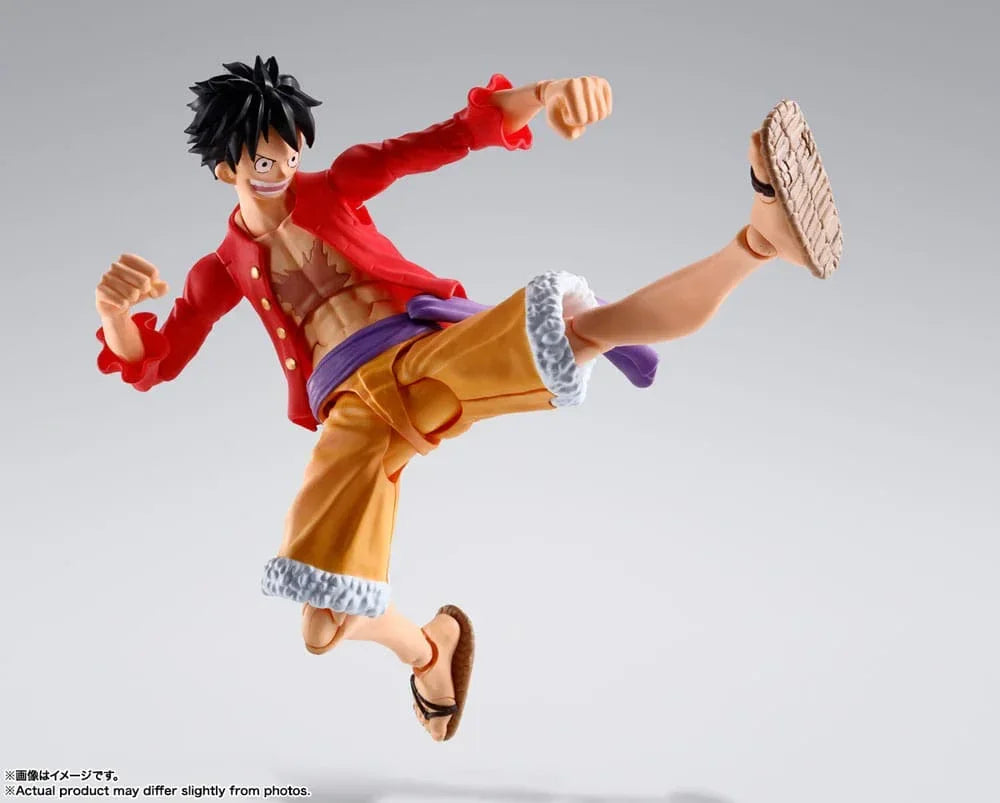 One Piece S.H. Figuarts Actionfigur Monkey D. Luffy (Raid on Onigashima) 14 cm Bandai Namco