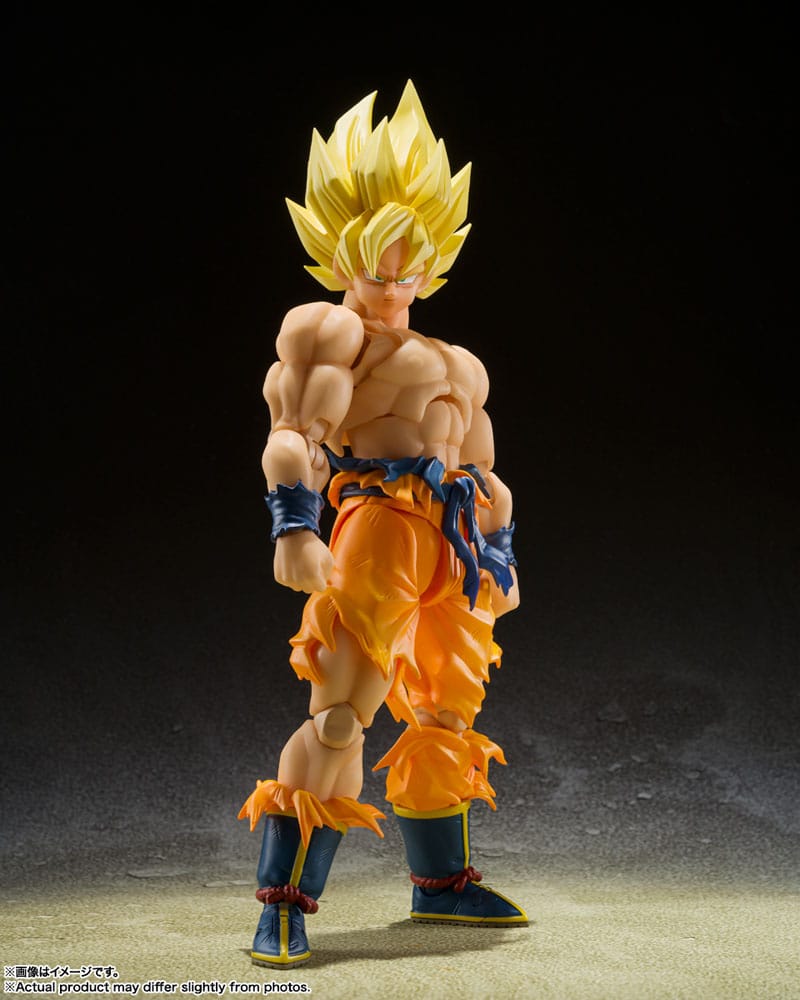 Dragon Ball Z S.H. Figuarts Action Figur Super Saiyan Son Goku - Legendary Super Saiyan - 14 cm Bandai Tamashii Nations