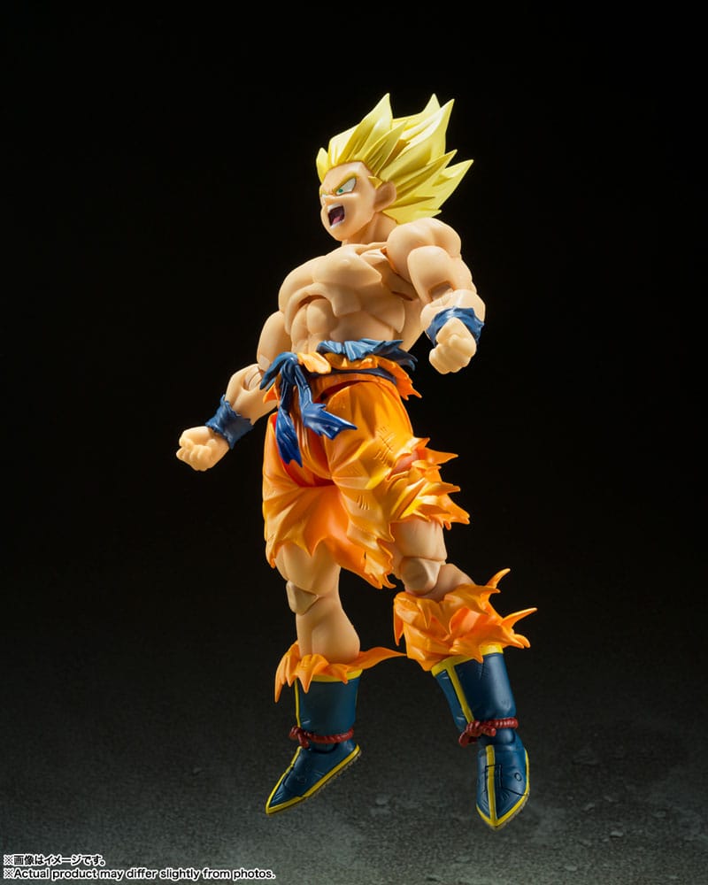 Dragon Ball Z S.H. Figuarts Action Figur Super Saiyan Son Goku - Legendary Super Saiyan - 14 cm Bandai Tamashii Nations