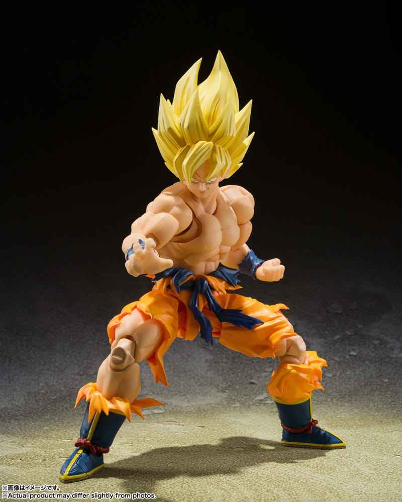Dragon Ball Z S.H. Figuarts Actionfigur Super Saiyan Son Goku (Legendary Super Saiyan) 15 cm
