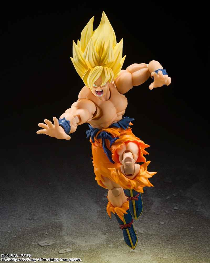 Dragon Ball Z S.H. Figuarts Actionfigur Super Saiyan Son Goku (Legendary Super Saiyan) 15 cm