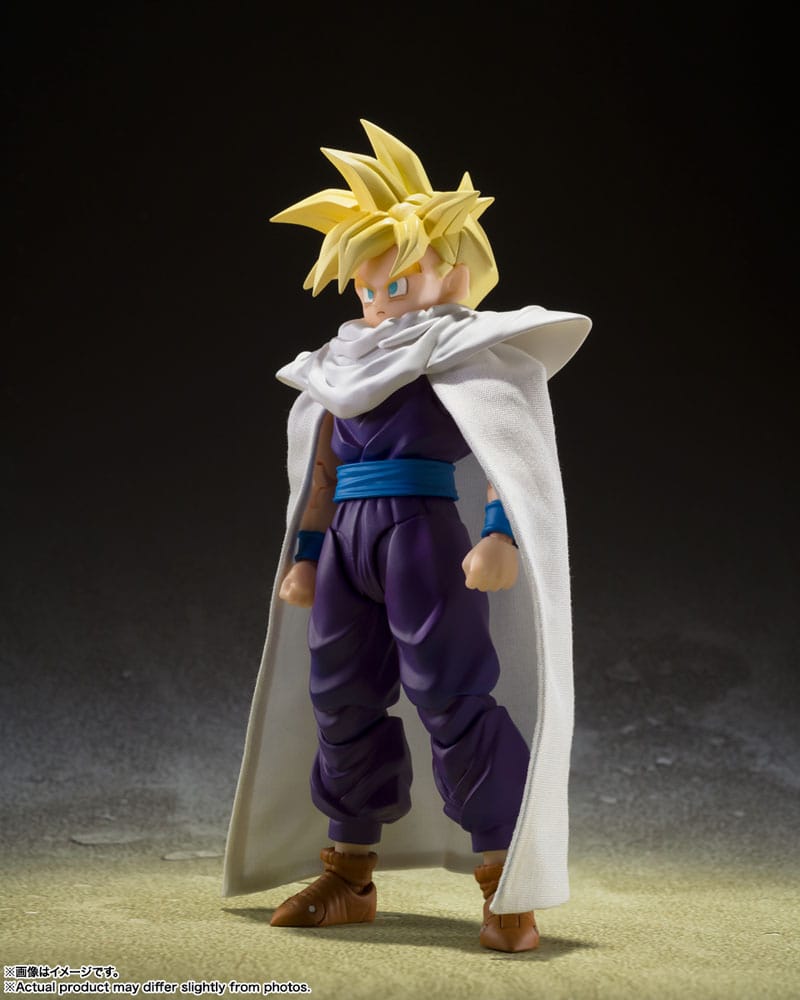 Dragon Ball Z S.H. Figuarts Action Figur Super Saiyan Son Gohan - Krigaren Som Överträffade Goku 11 cm Bandai Tamashii Nations