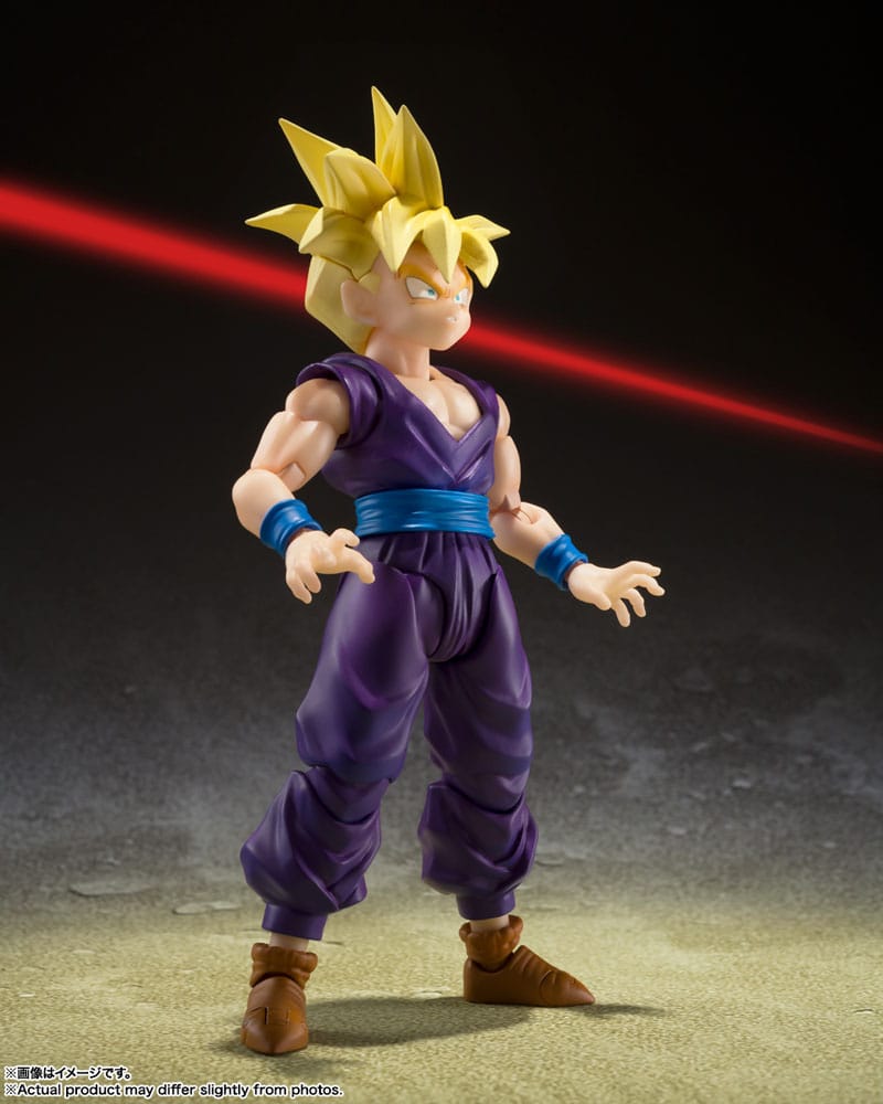 Dragon Ball Z S.H. Figuarts Action Figur Super Saiyan Son Gohan - Krigaren Som Överträffade Goku 11 cm Bandai Tamashii Nations