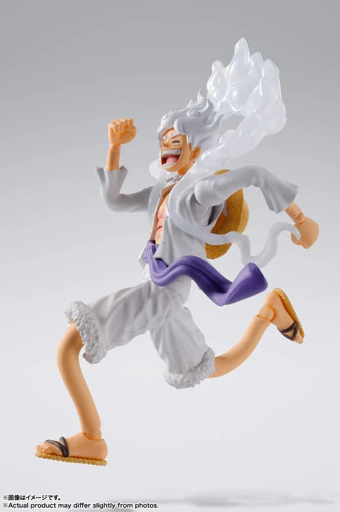 One Piece Z S.H. Figuarts Action Figure Monkey D. Luffy Gear 5 15 cm Bandai Tamashii Nations