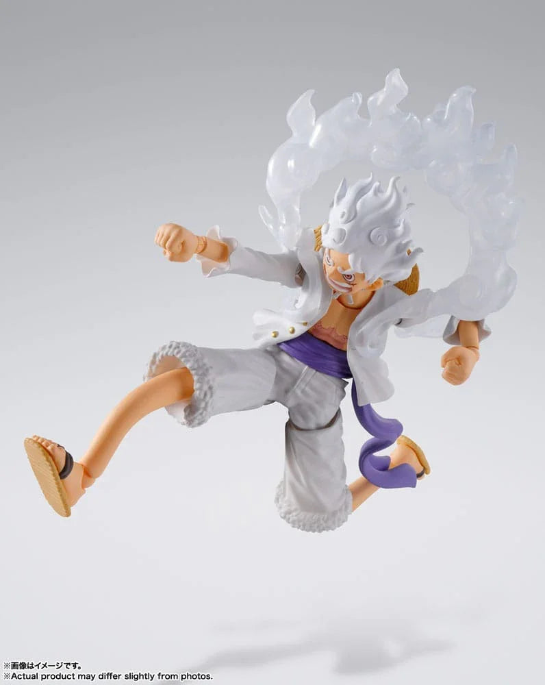 One Piece Z S.H. Figuarts Action Figure Monkey D. Luffy Gear 5 15 cm Bandai Tamashii Nations