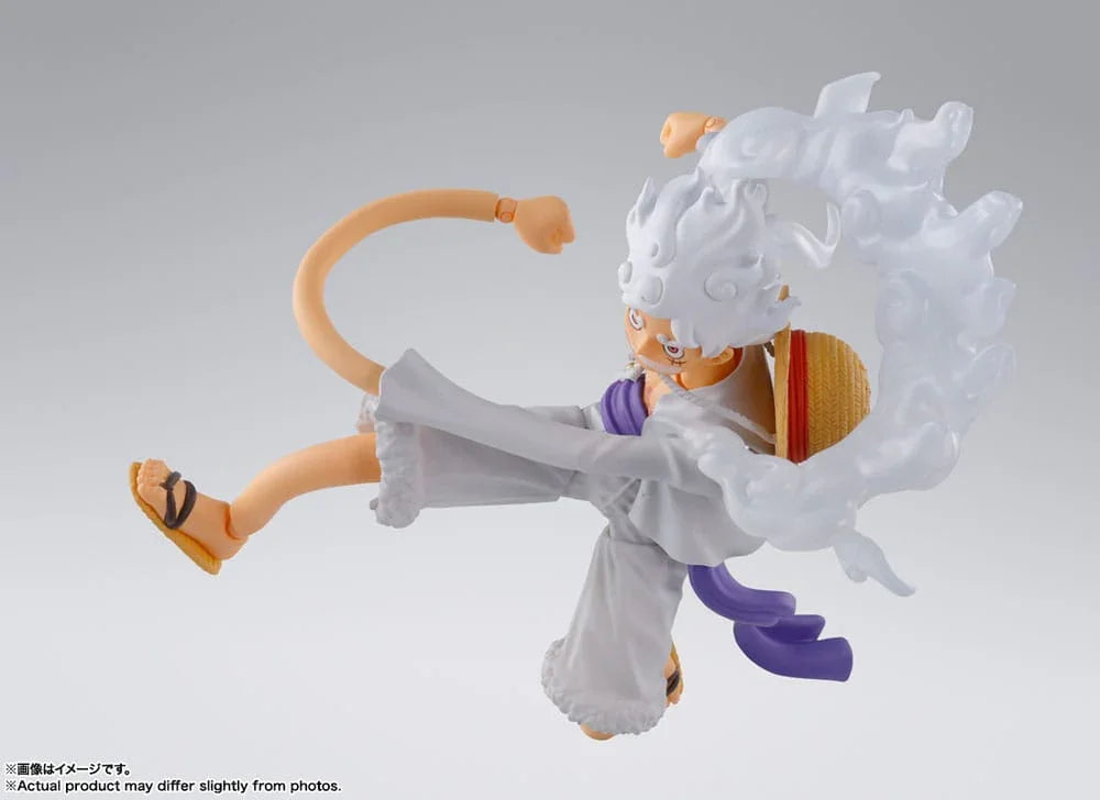 One Piece Z S.H. Figuarts Action Figure Monkey D. Luffy Gear 5 15 cm Bandai Tamashii Nations