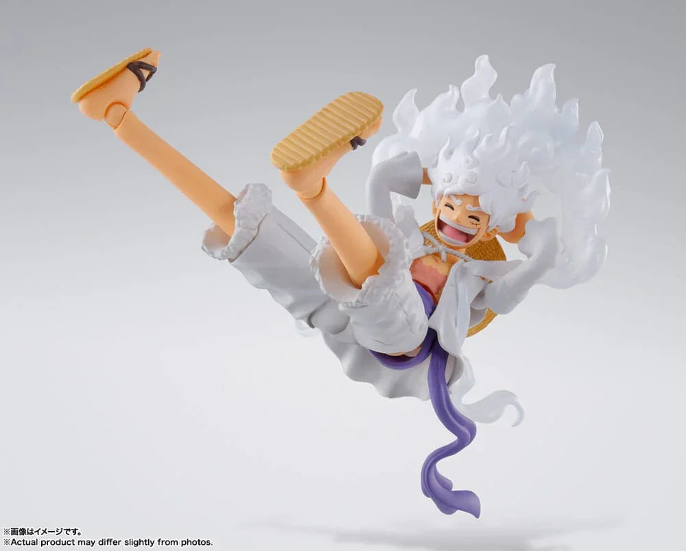 One Piece Z S.H. Figuarts Action Figure Monkey D. Luffy Gear 5 15 cm Bandai Tamashii Nations