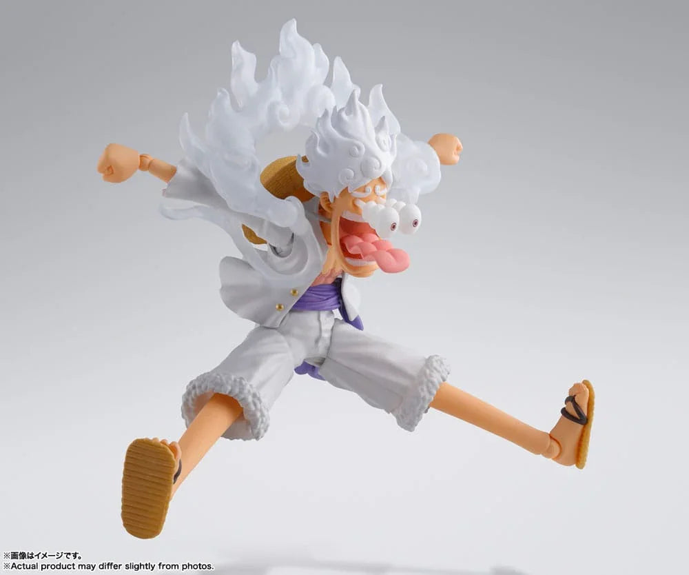 One Piece Z S.H. Figuarts Action Figure Monkey D. Luffy Gear 5 15 cm Bandai Tamashii Nations