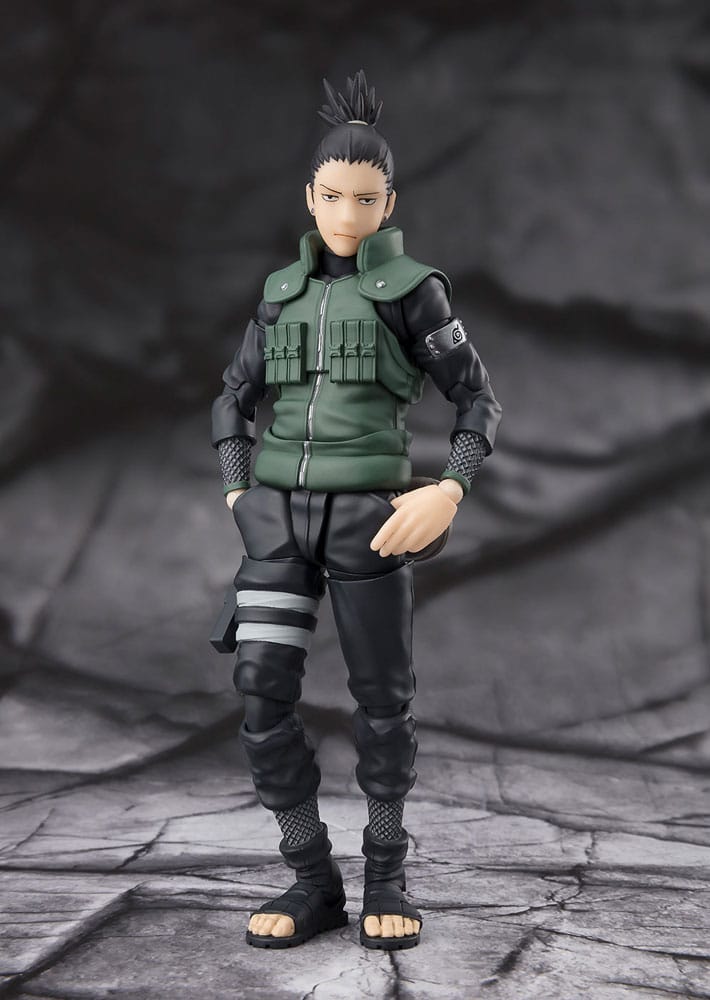 Naruto Shippuden S.H. Figuarts Actionfigur Shikamaru Nara 15 cm Bandai Tamashii Nations