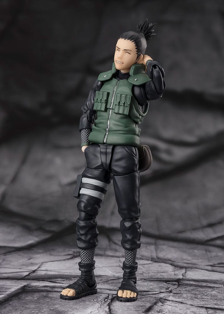 Naruto Shippuden S.H. Figuarts Actionfigur Shikamaru Nara 15 cm Bandai Tamashii Nations