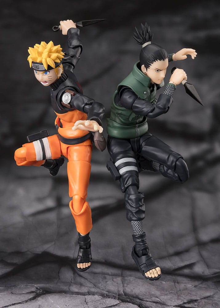 Naruto Shippuden S.H. Figuarts Actionfigur Shikamaru Nara 15 cm Bandai Tamashii Nations