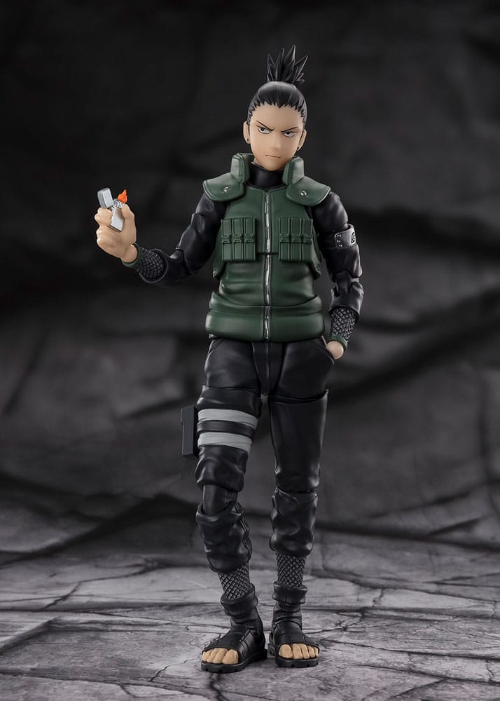 Naruto Shippuden S.H. Figuarts Actionfigur Shikamaru Nara 15 cm Bandai Tamashii Nations