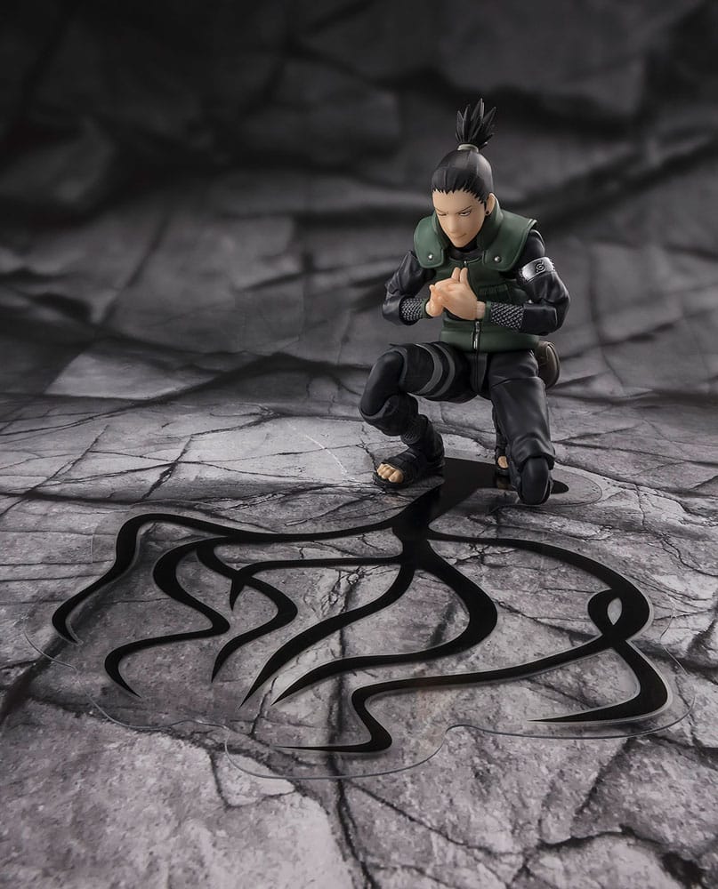 Naruto Shippuden S.H. Figuarts Actionfigur Shikamaru Nara 15 cm Bandai Tamashii Nations