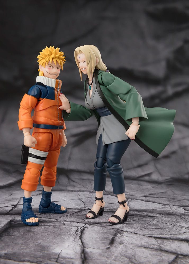 Naruto S.H.Figuarts Actionfigur Tsunade - Den Legendariska Medicinska Ninjans 14 cm Bandai Tamashii Nations