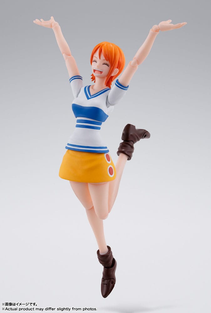 One Piece S.H. Figuarts Action Figure Nami Romance Dawn 14 cm Bandai Tamashii Nations