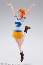 One Piece S.H. Figuarts Action Figure Nami Romance Dawn 14 cm Bandai Tamashii Nations