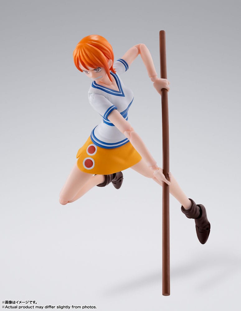 One Piece S.H. Figuarts Action Figure Nami Romance Dawn 14 cm Bandai Tamashii Nations