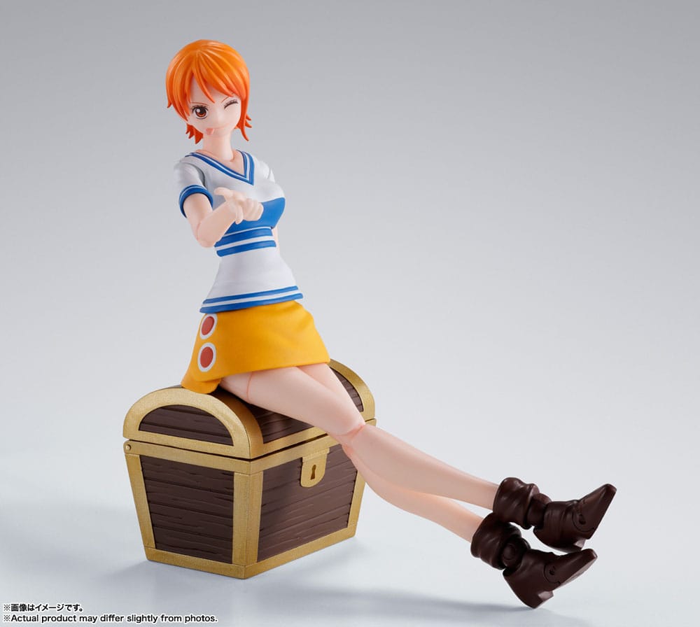 One Piece S.H. Figuarts Action Figure Nami Romance Dawn 14 cm Bandai Tamashii Nations