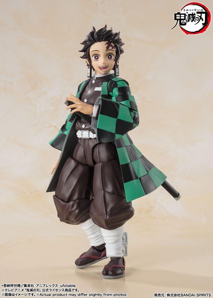 Demon Slayer: Kimetsu no Yaiba S.H. Figuarts Action Figur Tanjiro Kamado 14 cm Bandai Tamashii Nations