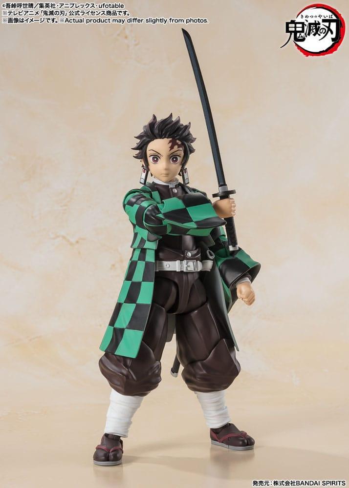 Demon Slayer: Kimetsu no Yaiba S.H. Figuarts Action Figur Tanjiro Kamado 14 cm Bandai Tamashii Nations