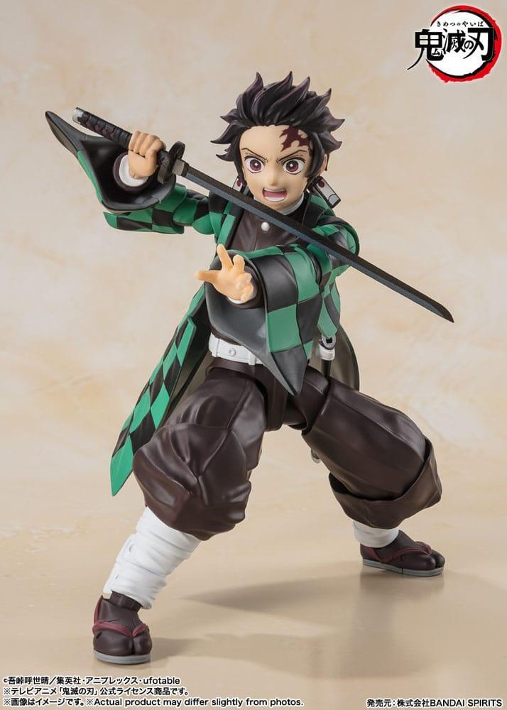 Demon Slayer: Kimetsu no Yaiba S.H. Figuarts Action Figur Tanjiro Kamado 14 cm Bandai Tamashii Nations