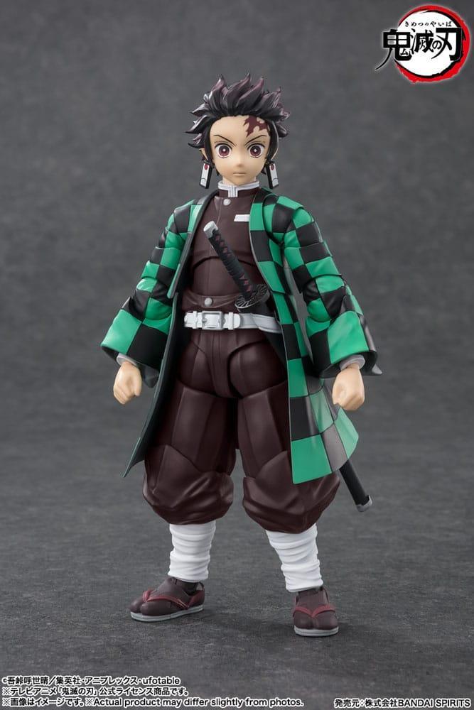 Demon Slayer: Kimetsu no Yaiba S.H. Figuarts Action Figur Tanjiro Kamado 14 cm Bandai Tamashii Nations