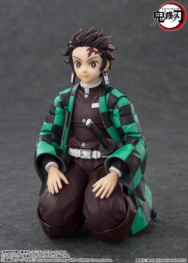 Demon Slayer: Kimetsu no Yaiba S.H. Figuarts Action Figur Tanjiro Kamado 14 cm Bandai Tamashii Nations