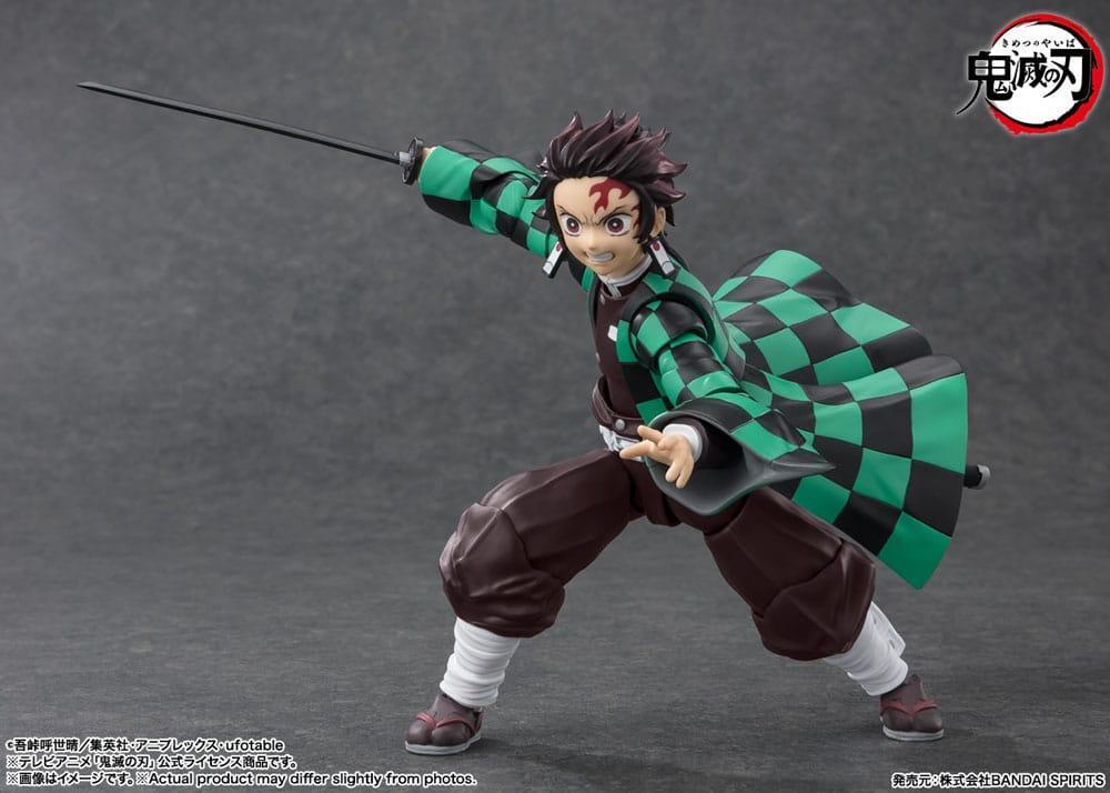Demon Slayer: Kimetsu no Yaiba S.H. Figuarts Action Figur Tanjiro Kamado 14 cm Bandai Tamashii Nations
