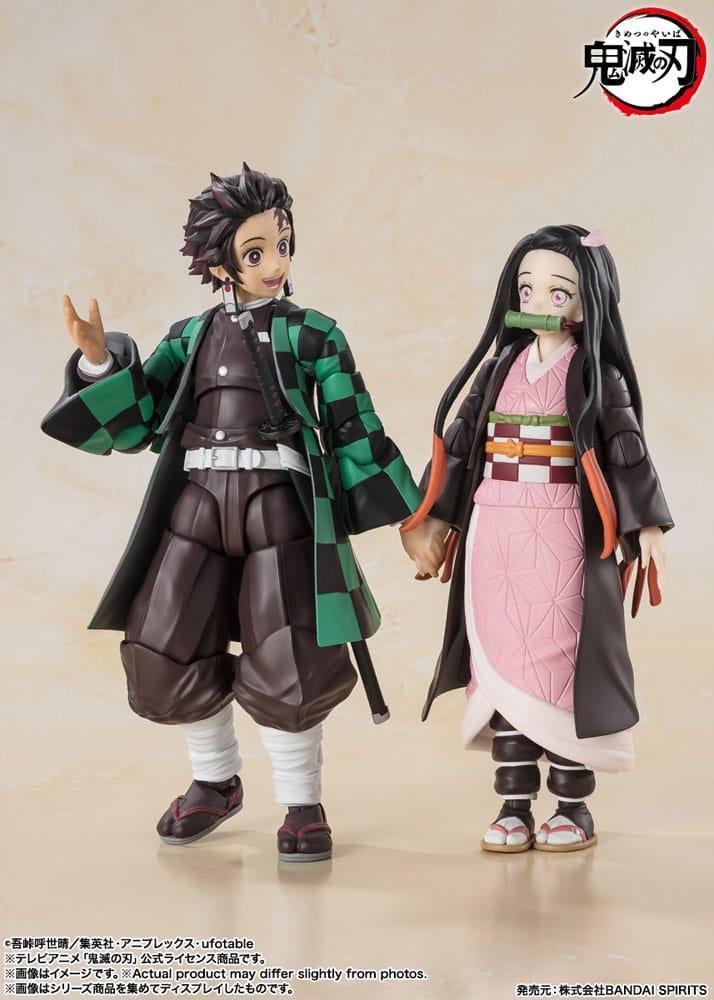 Demon Slayer: Kimetsu no Yaiba S.H. Figuarts Action Figur Tanjiro Kamado 14 cm Bandai Tamashii Nations