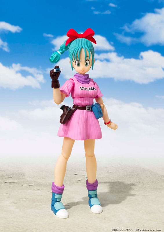 Dragon Ball S.H. Figuarts Action Figur Bulma Adventure Begins 16 cm Bandai Tamashii Nations