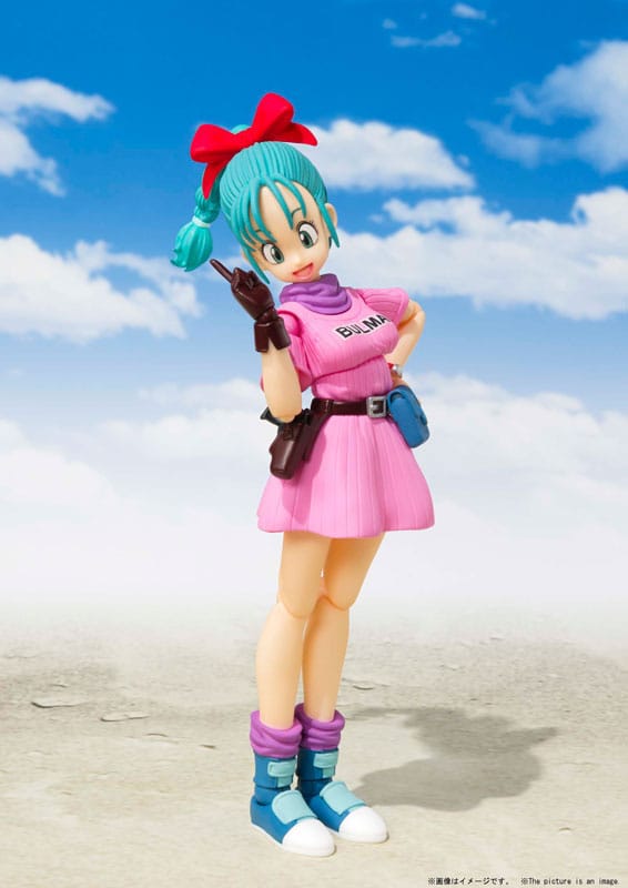 Dragon Ball S.H. Figuarts Action Figur Bulma Adventure Begins 16 cm Bandai Tamashii Nations