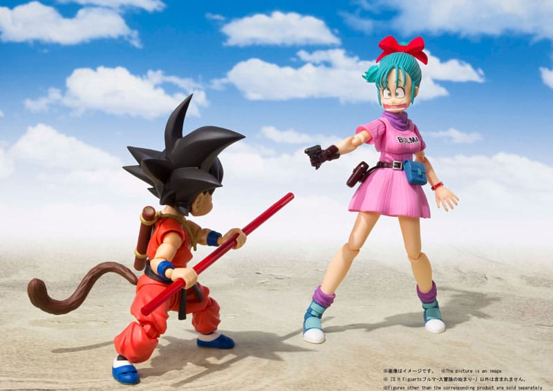Dragon Ball S.H. Figuarts Action Figur Bulma Adventure Begins 16 cm Bandai Tamashii Nations