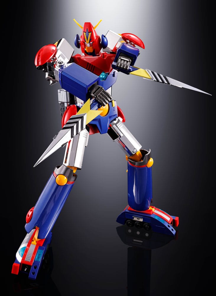 Super Electromagnetic Machine Voltes V Chogokin GX50-SP 25 cm Bandai Tamashii Nations