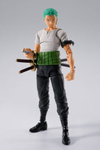 One Piece S.H.Figuarts Actionfigur Roronoa Zoro Romance Dawn Ver. 15 cm Bandai Tamashii Nations