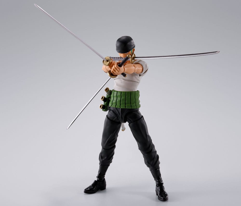 One Piece S.H.Figuarts Actionfigur Roronoa Zoro Romance Dawn Ver. 15 cm Bandai Tamashii Nations