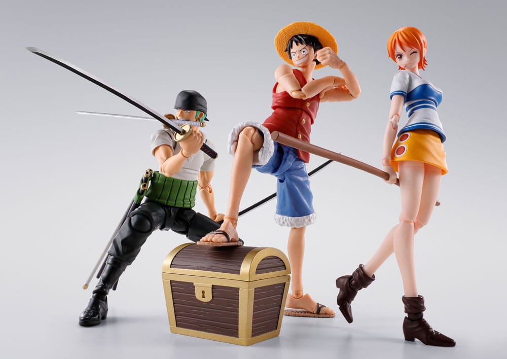 One Piece S.H.Figuarts Actionfigur Roronoa Zoro Romance Dawn Ver. 15 cm Bandai Tamashii Nations
