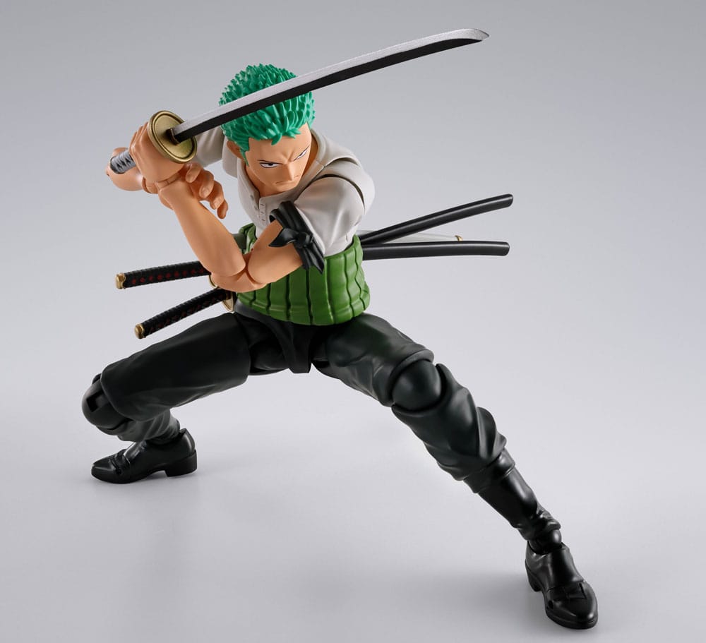 One Piece S.H.Figuarts Actionfigur Roronoa Zoro Romance Dawn Ver. 15 cm Bandai Tamashii Nations
