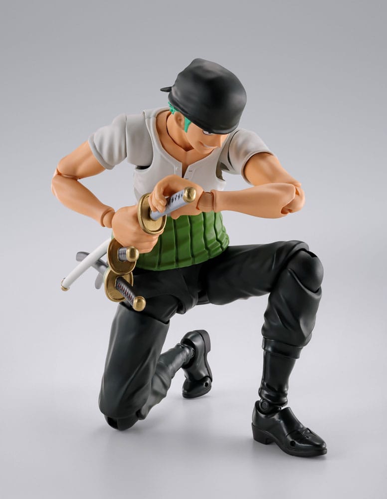 One Piece S.H.Figuarts Actionfigur Roronoa Zoro Romance Dawn Ver. 15 cm Bandai Tamashii Nations