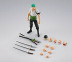 One Piece S.H.Figuarts Actionfigur Roronoa Zoro Romance Dawn Ver. 15 cm Bandai Tamashii Nations
