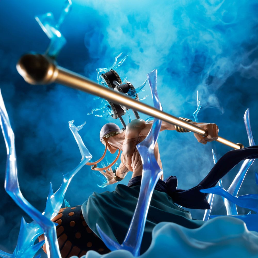 One Piece FiguartsZERO Eneru PVC Statue - Sixty Million Volt Lightning Dragon Bandai Tamashii Nations