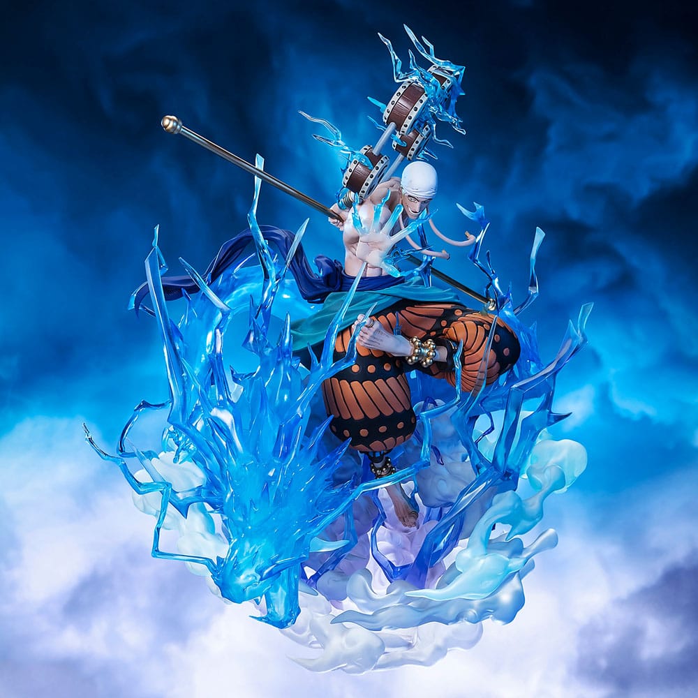 One Piece FiguartsZERO Eneru PVC Statue - Sixty Million Volt Lightning Dragon Bandai Tamashii Nations