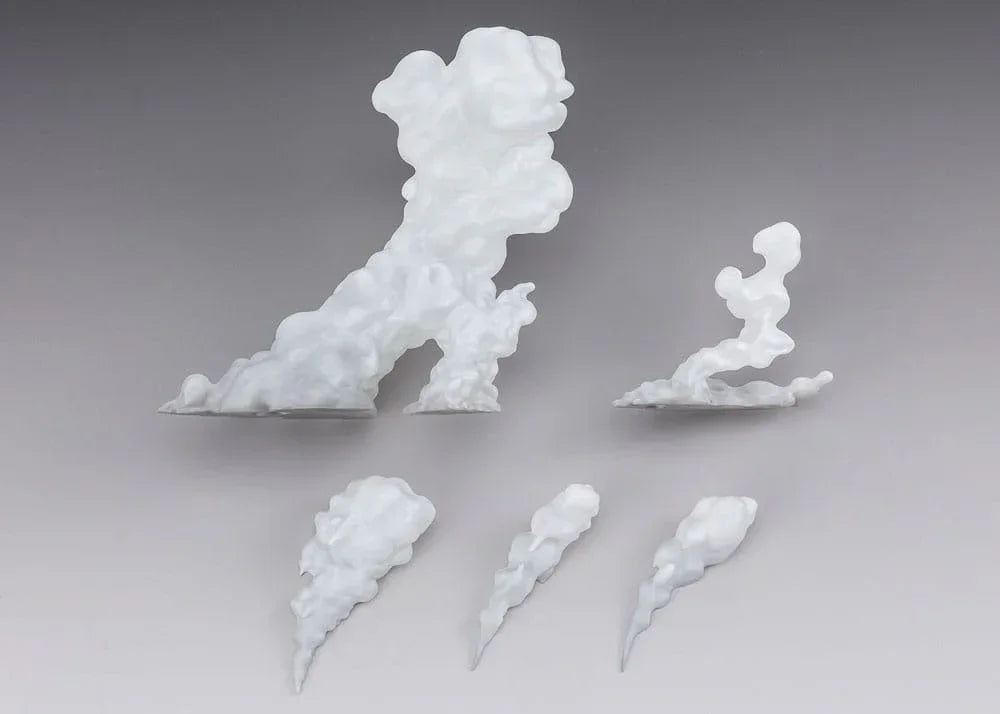 Tamashii Effekt Actionfigur Tillbehör Rök Vit Version för S.H.Figuarts Bandai Tamashii Nations