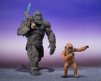Godzilla x Kong: The New Empire S.H. Monster Arts Action Figures 2-Pack Suko & Mothra Bandai Tamashii Nations