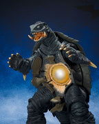 Gamera 1996 S.H. MonsterArts Actionfigur Gamera Sendai Slagskapsel Ver. Bandai Tamashii Nations
