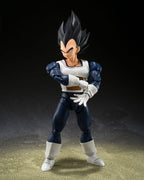 Dragon Ball S.H. Figuarts Actionfigur Vegeta i Gamla Stridskläder 14 cm Bandai Tamashii Nations