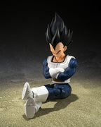 Dragon Ball S.H. Figuarts Actionfigur Vegeta i Gamla Stridskläder 14 cm Bandai Tamashii Nations